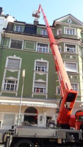 Gabelstapler, Arbeitsbühne, Treppensteiger, Sackkarre, Service München Linde, Manitou, Zonzini News, Blog Post 35m LKW