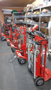 Gabelstapler, Arbeitsbühne, Treppensteiger, Sackkarre, Service München Linde, Manitou, Zonzini News, Treppensteiger Blogbeitrag