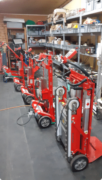 Gabelstapler, Arbeitsbühne, Treppensteiger, Sackkarre, Service München Linde, Manitou, Zonzini News, Treppensteiger Blogbeitrag