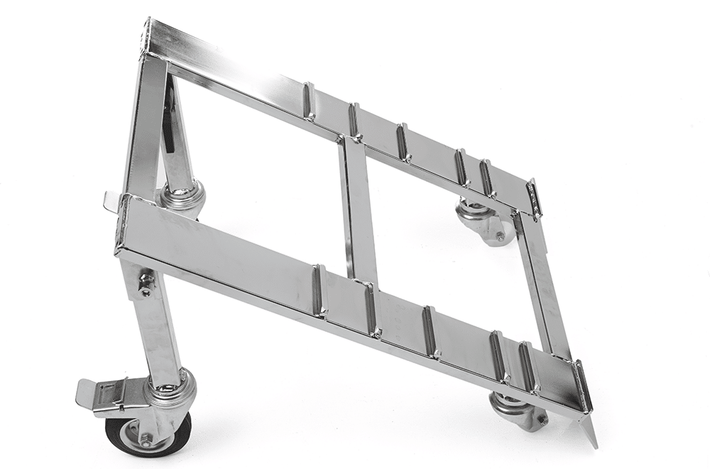 Gabelstapler, Arbeitsbühne, Treppensteiger, Sackkarre, Service München Linde, Manitou, Zonzini News, Schräge Tragfläche für Transporter top view