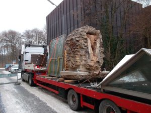 Gabelstapler, Arbeitsbühne, Treppensteiger, Sackkarre, Service München Linde, Manitou, Zonzini News, Antike Wasserstraße Umzug 02