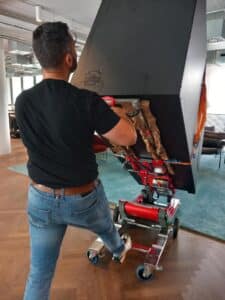 Gabelstapler, Arbeitsbühne, Treppensteiger, Sackkarre, Service München Linde, Manitou, Zonzini News, Treppensteiger Blogbeitrag